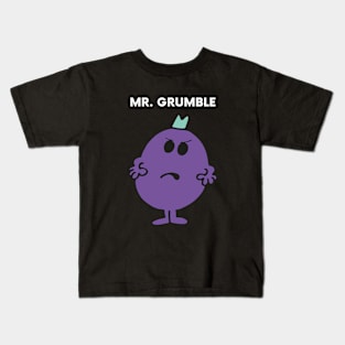 MR. GRUMBLE Kids T-Shirt